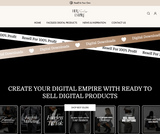 Her Faceless Empire Shopify Theme with MRR & 12 Done for You Digital Products